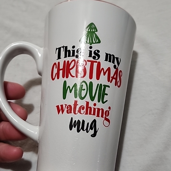 Source Unknown Festive Christmas Mug - White, Red, Green, Black - Picture 4 of 8